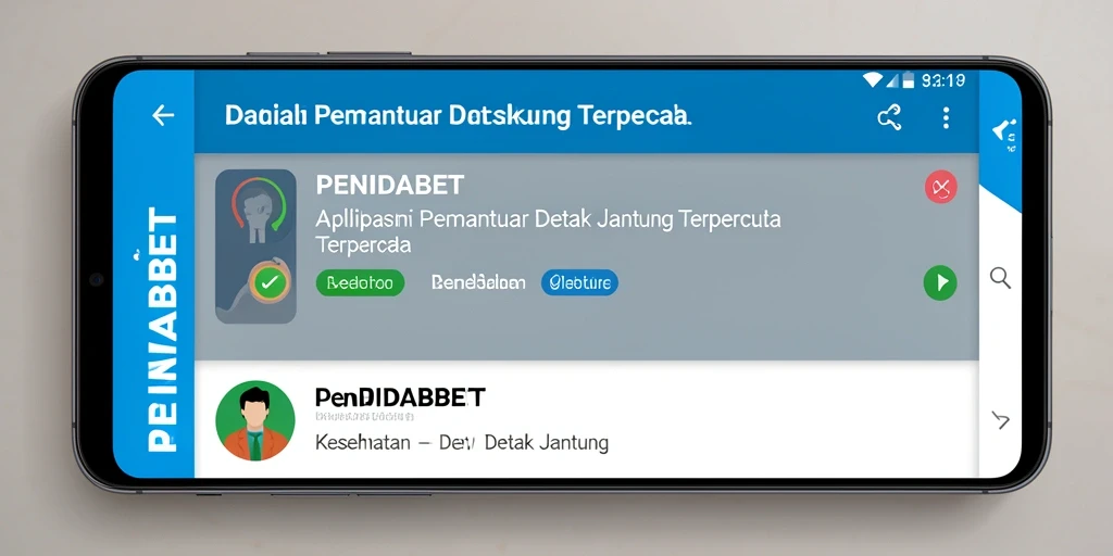Tampilan antarmuka aplikasi PEMIDABET yang informatif dan mudah digunakan.