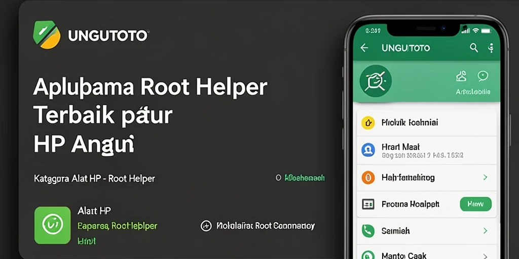 Antarmuka UNGUTOTO yang sederhana dan mudah digunakan.