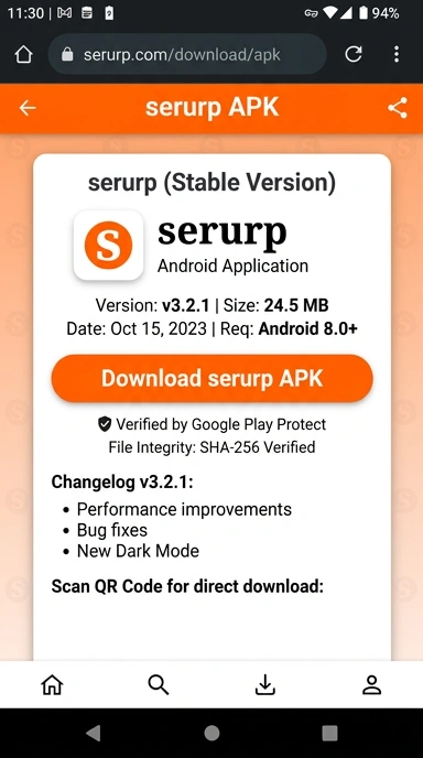Unduh dan Instal APK serurp untuk Android di Indonesia