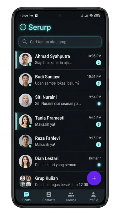 Buat Akun Baru di Serurp dengan Mudah